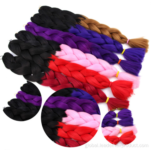 Synthetic Jumbo Hair Braid 30Inch 165G Synthetic Jumbo Ombre Braid Hair Extension Manufactory